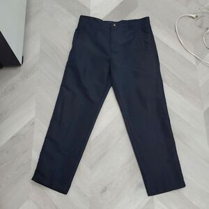 Reel Legends Mens Black Outdoors Performance Pants Polyester, Size 34